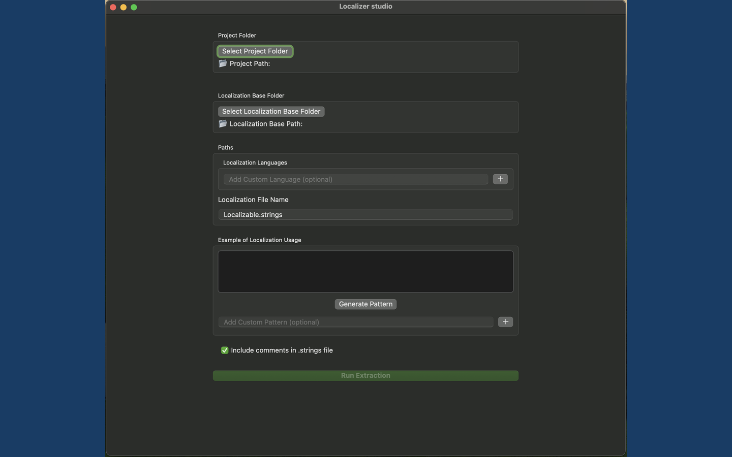 Regex Configuration